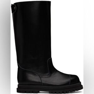 Tao Black Heel Zipper Boots